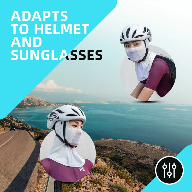 Load image into Gallery viewer, ROCKBROS Summer Balaclava Face Mask Cooling Neck Gaiter Breathable Face Covering

