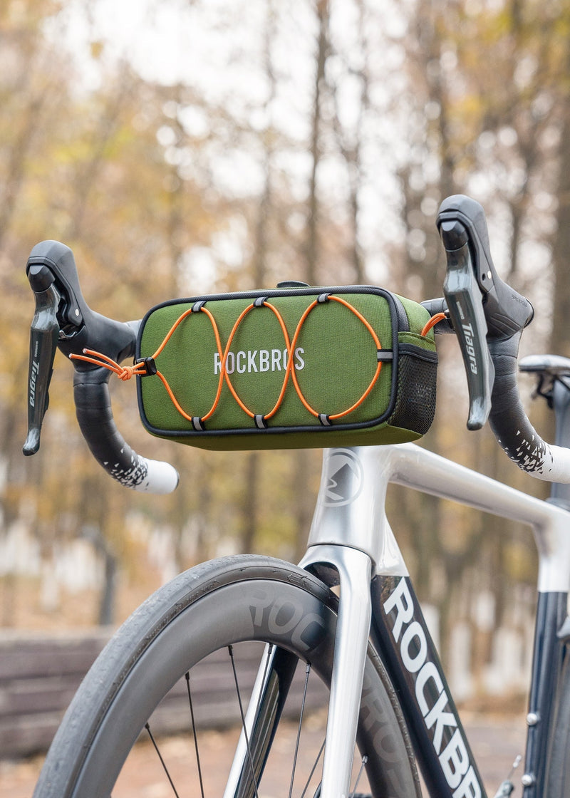 Load image into Gallery viewer, ROCKBROS Square Handlebar Bag-Road to sky
