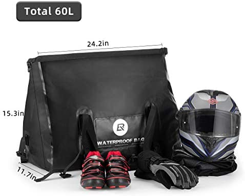 Load image into Gallery viewer, ROCKBROS  60L Dry Duffel Waterproof Duffel Bag Motorcycle Travel Bag
