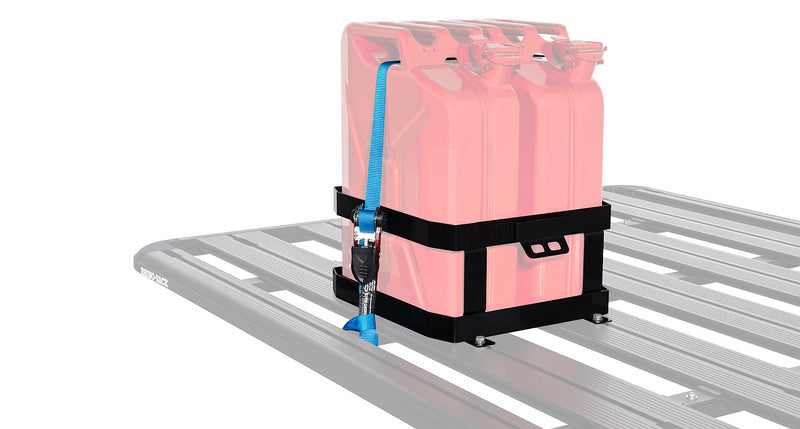 Load image into Gallery viewer, Rhino Rack Double Vertical Jerry Can Holder
