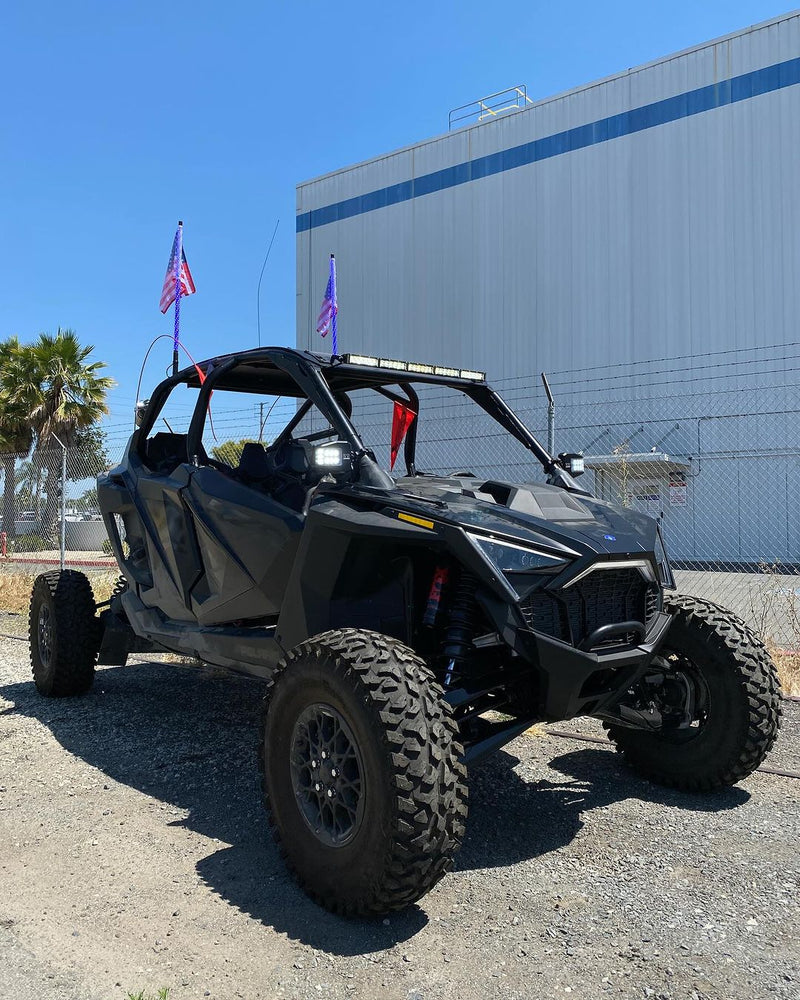 Load image into Gallery viewer, Polaris Pro R RZR 30" Roof Mounts For Light Bar or MPM Mount
