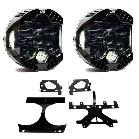 Baja Designs DOT LP6 LED Headlight Kit - 2015-2024 Harley Davidson Road Glide