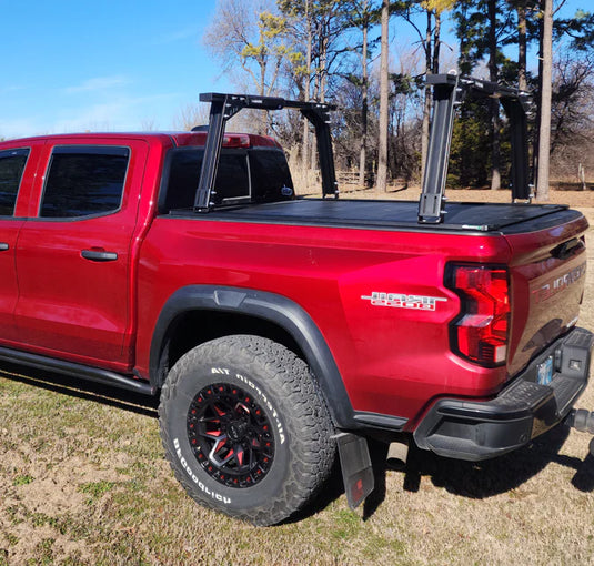 BillieBars Silverado/Sierra 1500, 2500, 3500 - Bed Rack For Retractable Covers with T-slots