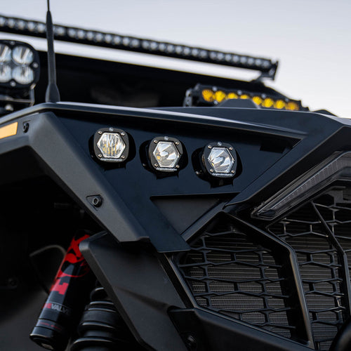 Baja Designs Polaris S1 Triple LED Headlight Kit - Polaris 2020-25 RZR Pro XP; 2022-24 RZR Pro R/Turbo R