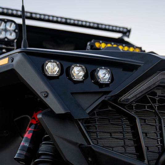 Baja Designs Polaris S1 Triple LED Headlight Kit - Polaris 2020-25 RZR Pro XP; 2022-24 RZR Pro R/Turbo R