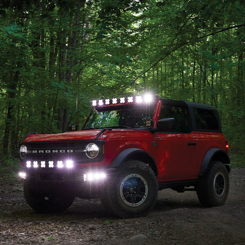 Load image into Gallery viewer, Baja Designs Ford XL Linkable Bumper Light Kit - Ford 2021-2025 Bronco; 2022-2025 Bronco Raptor; NOTE: w/ OE Steel Bumper
