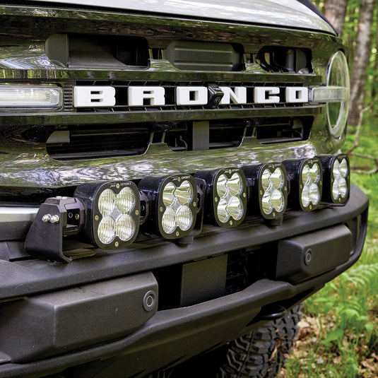 Baja Designs Ford XL Linkable Bumper Light Kit - Ford 2021-2026 Bronco; NOTE: w/ OE Plastic Bumper