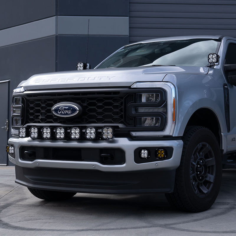 Load image into Gallery viewer, Baja Designs Ford 7XL Linkable Bumper Light Kit - Ford 2023-2025 F-250/350 Super Duty
