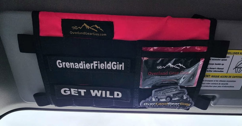 Load image into Gallery viewer, Grenadier MOLLE Visor Organizer WITH MIRROR

