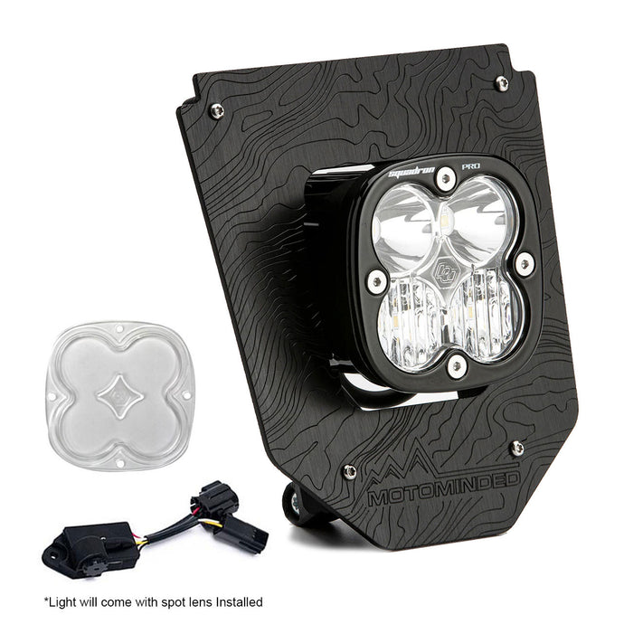 Baja Designs Husqvarna Squadron Pro (D/C) LED Headlight Kit w/ Dimmer - 2024-2025 Husqvarna FE-S, FE, TE