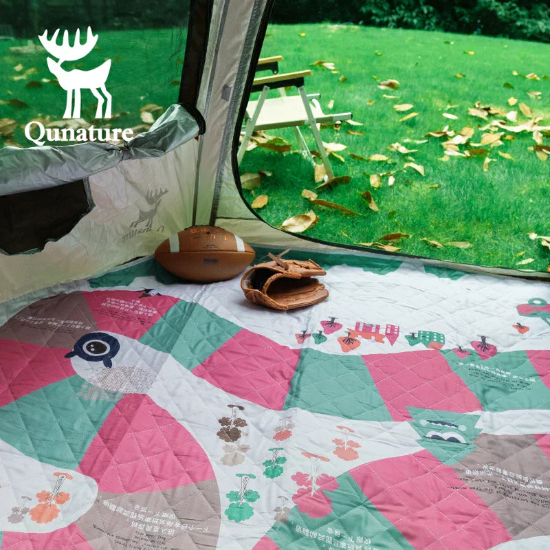 Load image into Gallery viewer, Qunature Outdoor Picnic Mat - Waterproof, Heat-Insulating, Spacious for 6-8 People

