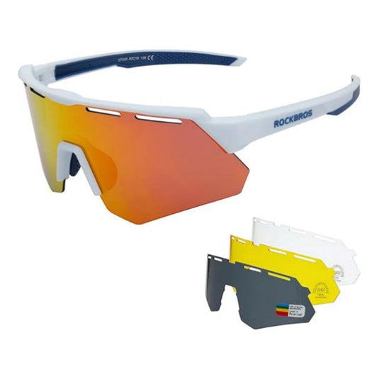 Polarized Cycling Glasses with 4 Interchangeable Lenses