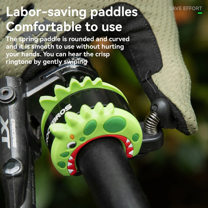 Load image into Gallery viewer, ROCKBROS Cute Cartoon Bicycle Bell Fit for 0.87-1in/22-25.4mm Bicycle Handlebars
