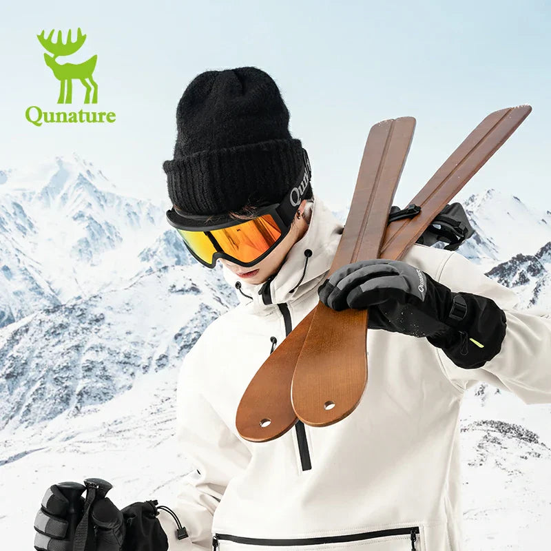 Load image into Gallery viewer, Qunature Anti-Fog Cylindrical Ski Goggles Double-Layer Lenses UV400 Protection
