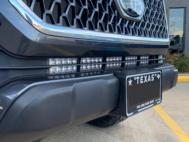 Load image into Gallery viewer, 32" Lower Bumper Hidden LED Light Bar Kit Fits 2016-2023 Toyota Tacoma
