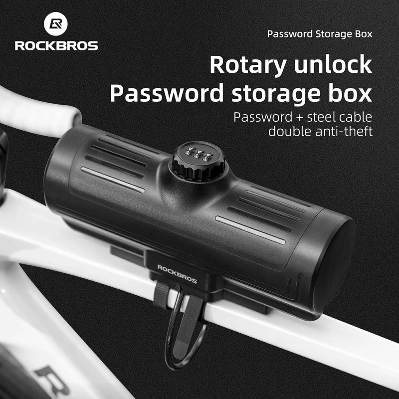 Load image into Gallery viewer, ROCKBROS Water-Resistant Bike Frame Bag with Password Lock
