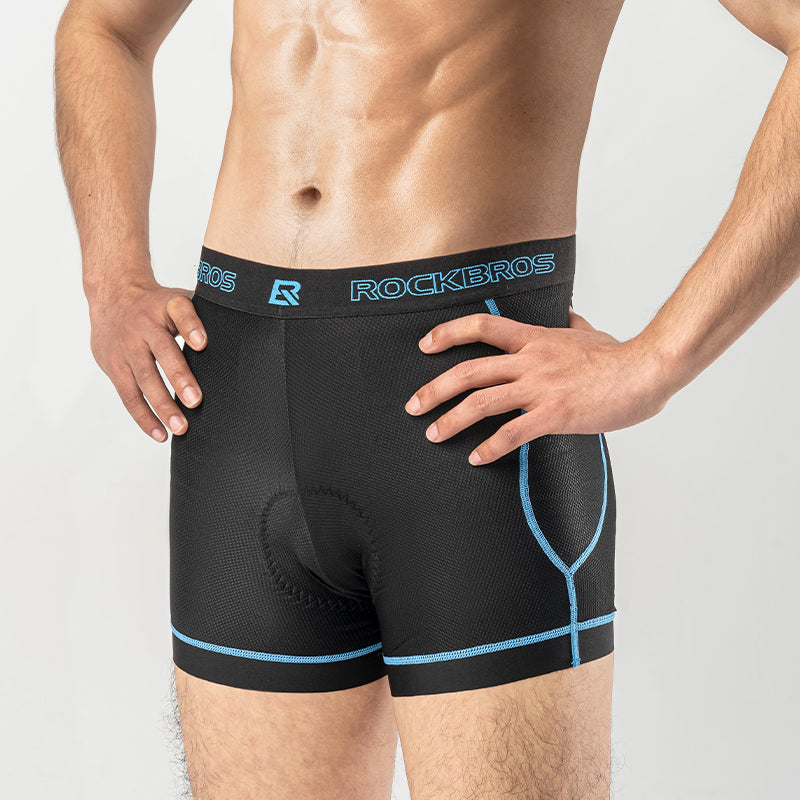Load image into Gallery viewer, ROCKBROS Sports Men's Cycling Underwear Liner Shorts 3D Padded
