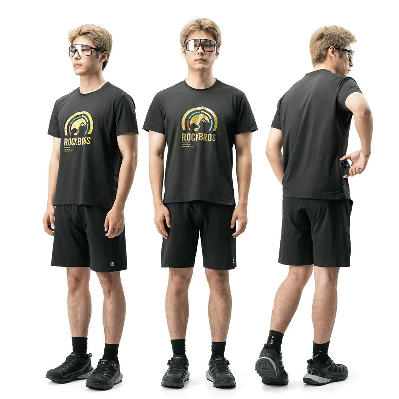 Load image into Gallery viewer, ROCKBROS Road-to-Sky Shirt Unisex Quick Dry Moisture Wicking Breathable Stretch Short Sleeve
