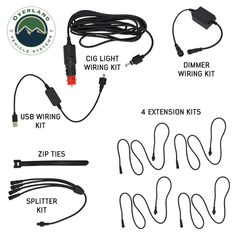 Load image into Gallery viewer, OVS 4 Piece Universal LED Light Kit With Plug and Play
