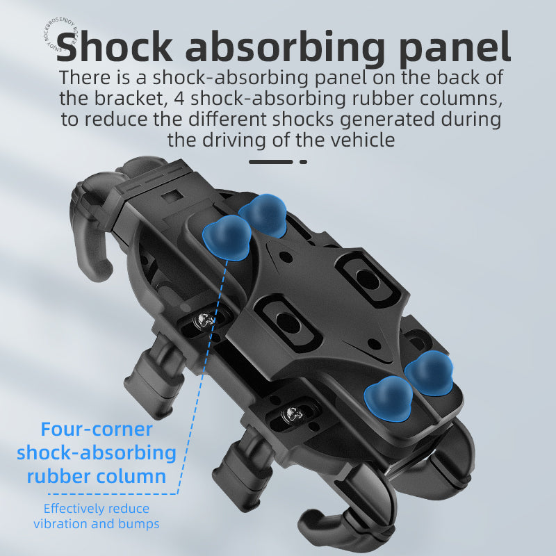 Load image into Gallery viewer, ROCKBROS Metal Bicycle Phone Holder - Universal Shockproof Mount
