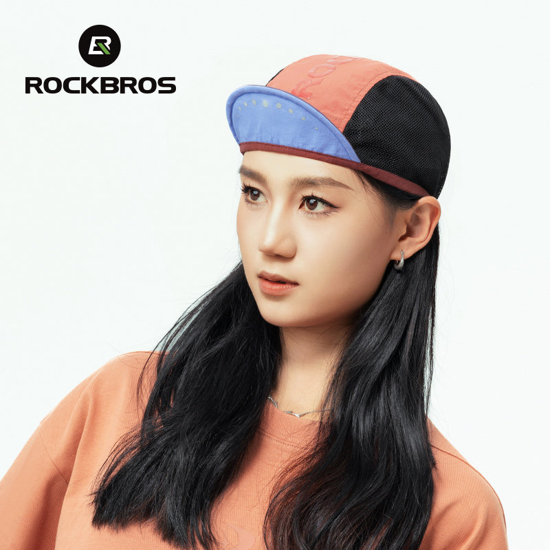 Load image into Gallery viewer, ROCKBROS Lightweight Cycling Cap, Flip-up Brim, Breathable  UV Protection
