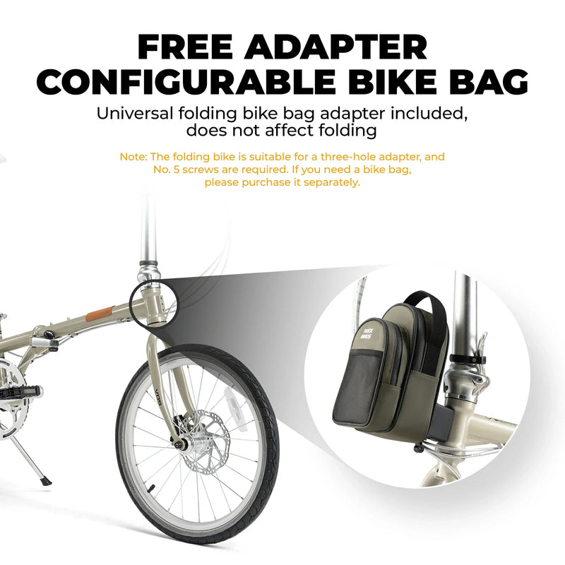 Load image into Gallery viewer, VDS 20-Inch Folding Bike
