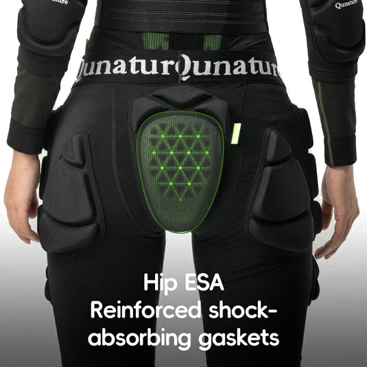 Qunature Ski Hip Protector | Enhanced Safety with EVA Padding