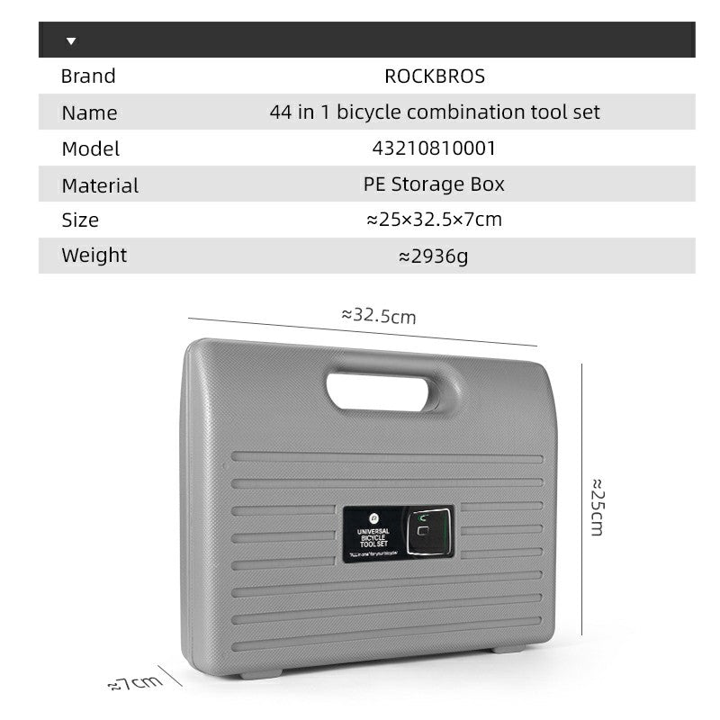 Load image into Gallery viewer, ROCKBROS Complete Bike Tool Kit for Mountain/Road Bike Maintenance
