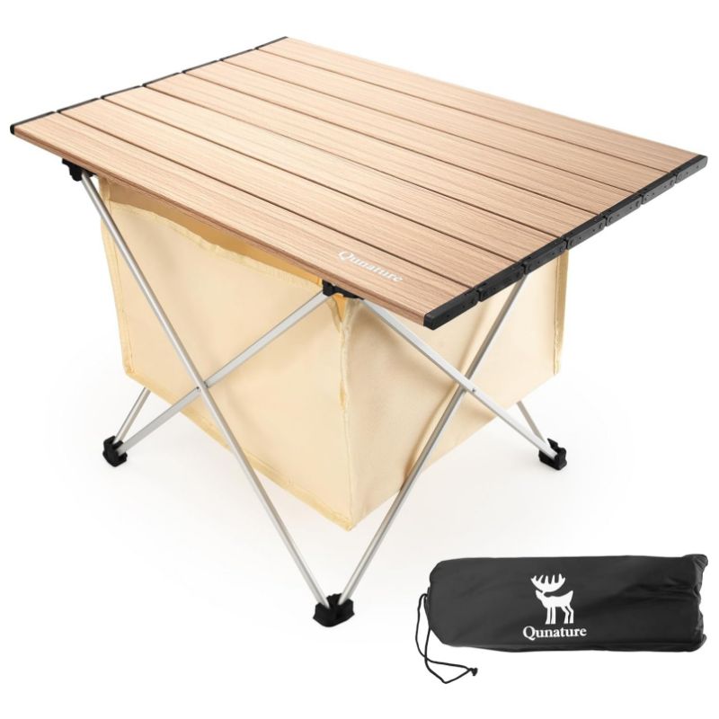 Load image into Gallery viewer, Qunature Ultralight Folding Camping Table with Storage Bag
