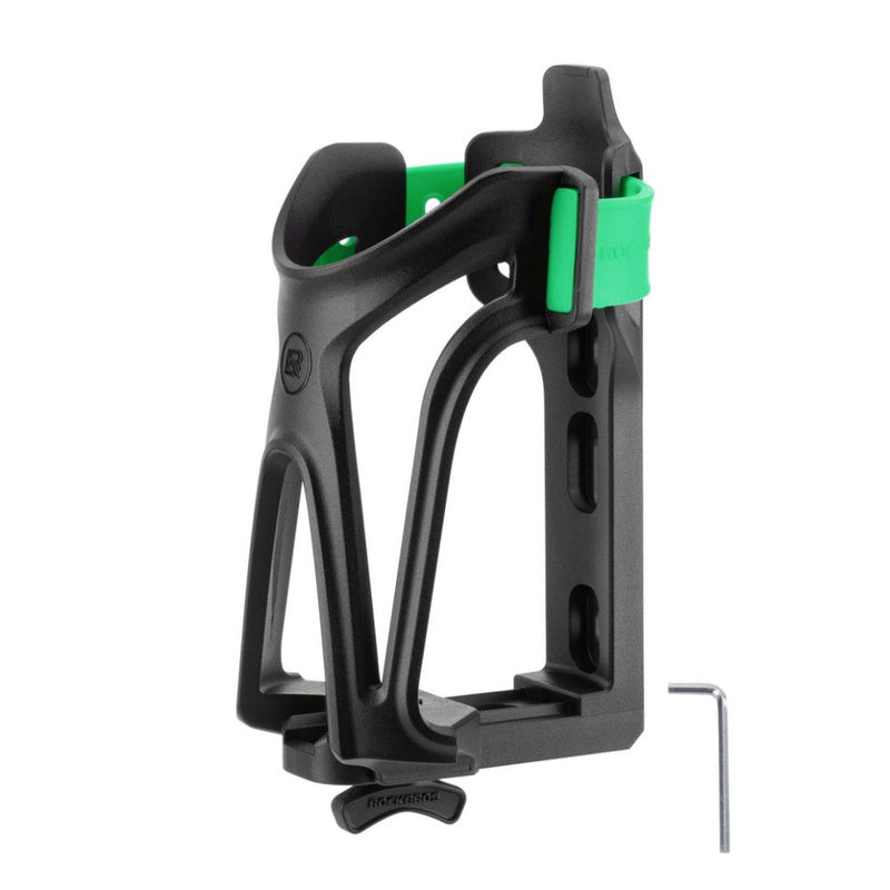 Load image into Gallery viewer, ROCKBROS Adjustable Water Bottle Holder for 2.3-3" Bottles, Bike &amp; Motorcycle Mount
