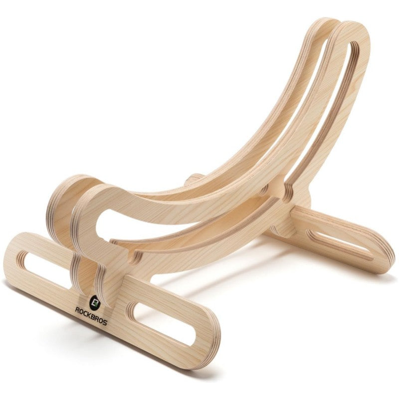 Load image into Gallery viewer, ROCKBROS Wooden Bike Stand Stylish Stable Storage
