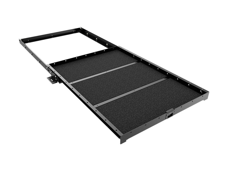 Load image into Gallery viewer, Front Runner Load Bed Cargo Slide, medium size, with textured black surface and reinforced side rails.

