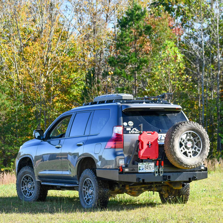 Load image into Gallery viewer, LFD Off Road GX460 High Clearance Dual Swing Rear Bumper
