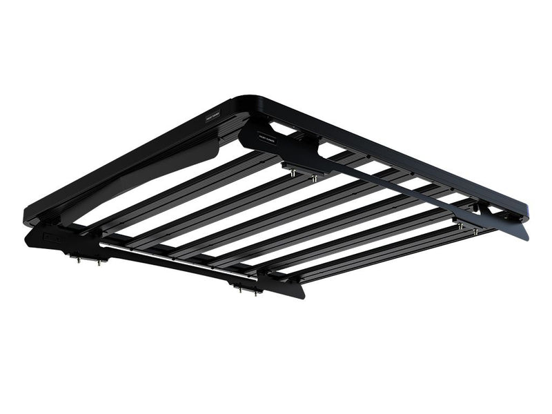 Load image into Gallery viewer, Black Front Runner Slimline II roof rack kit for RAM 1500/2500/3500 Crew Cab models from 2009 to current

