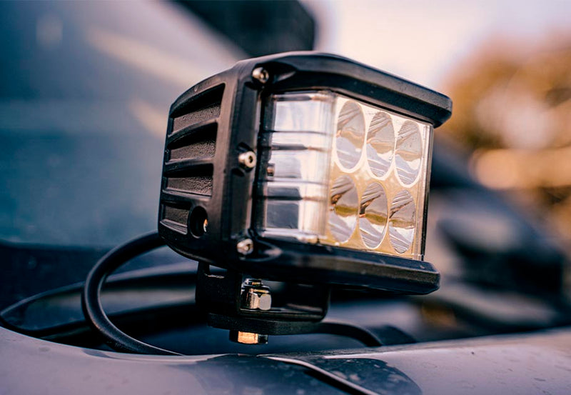 Load image into Gallery viewer, Low Profile LED Ditch Light Brackets Kit For 2010-2024 Toyota 4Runner
