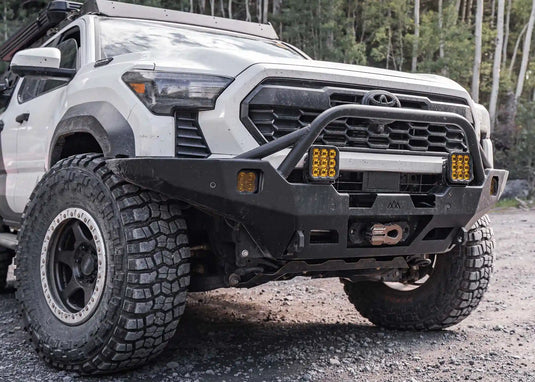 Hi-Lite Overland Toyota Tacoma Front Bumper 4th Gen (2024-2026) [Prerunner Bull Bar]