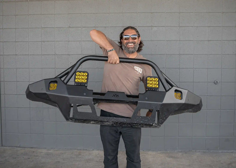 Load image into Gallery viewer, Hi-Lite Overland Toyota Tacoma Front Bumper 4th Gen (2024-2026) [Prerunner Bull Bar]
