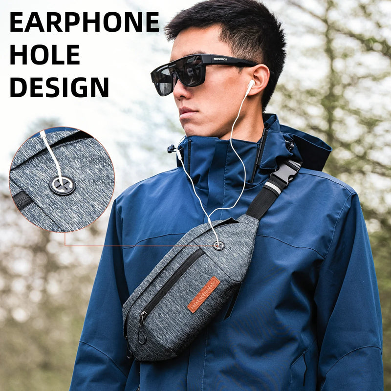 Load image into Gallery viewer, ROCKBROS Fanny Pack 1.5L Capacity Belt Bag
