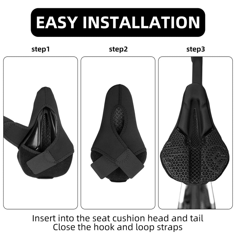 Load image into Gallery viewer, ROCKBROS 3D Printing Cushion Bike Seat Cover

