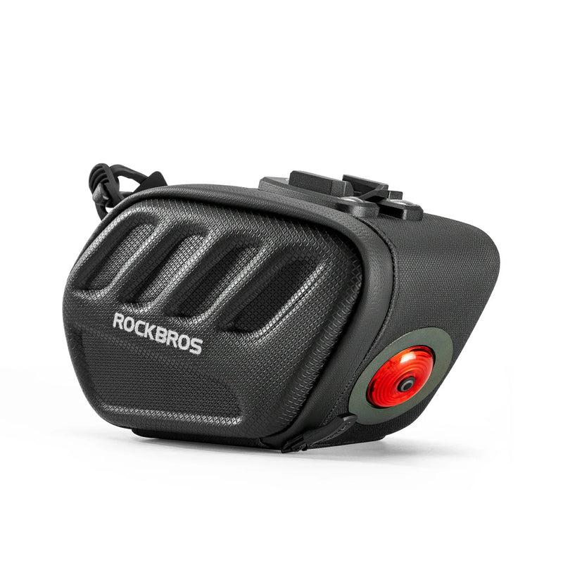 Load image into Gallery viewer, ROCKBROS 3D Shell Saddle Bike Seat Bag with Light Tail
