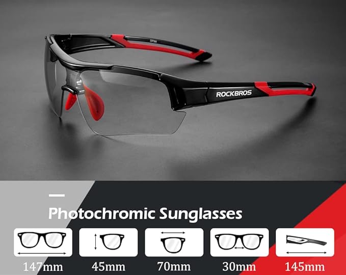Load image into Gallery viewer, Adaptive Lens Photochromic Cycling Sunglasses
