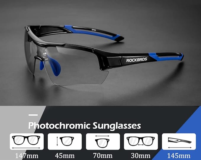 Load image into Gallery viewer, Adaptive Lens Photochromic Cycling Sunglasses
