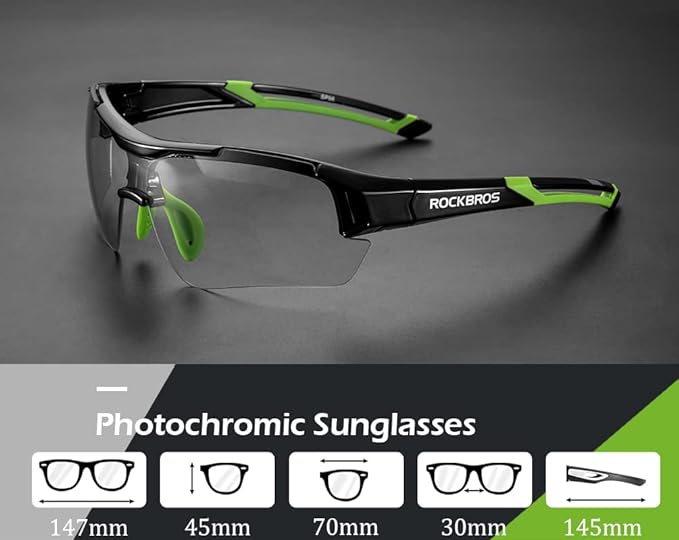 Load image into Gallery viewer, Adaptive Lens Photochromic Cycling Sunglasses
