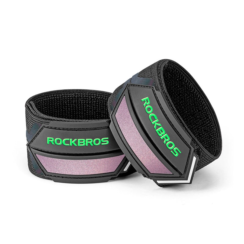 Load image into Gallery viewer, ROCKBROS High Brightness Reflective Trouser Band Adjustable Elastic
