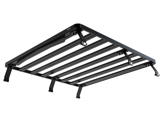 Front Runner Slimline II load bed rack kit for Toyota Tundra Crewmax 2007-current 5.5-foot bed, durable off-road truck cargo carrier.