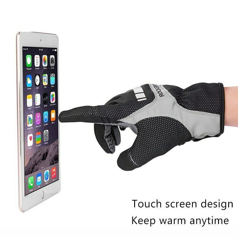 Load image into Gallery viewer, ROCKBROS Winter Touch Screen Gloves Snowboard GlovesThermal Glove waterproof-S173BGR
