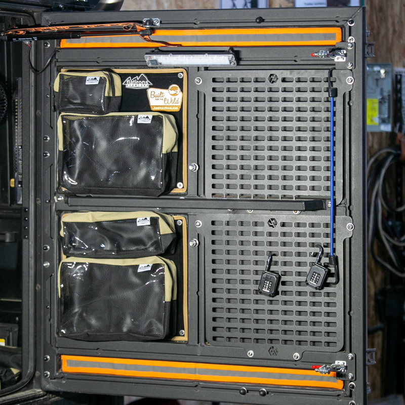 Load image into Gallery viewer, RiPouch™ Alu-Cab Rear Door Storage System
