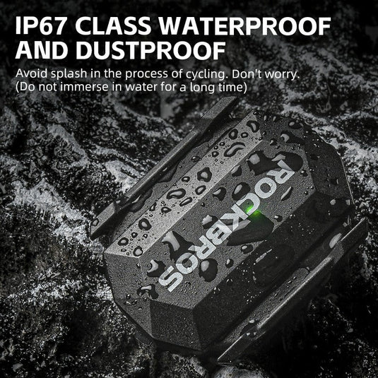 ROCKBROS RPM Cycling Speed Sensor for Road, Gravel and Mountain Bikes