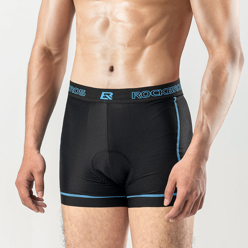 Load image into Gallery viewer, ROCKBROS Sports Men's Cycling Underwear Liner Shorts 3D Padded
