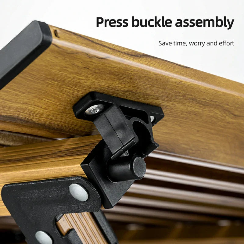 Load image into Gallery viewer, Qunature Lightweight Foldable Aluminum Table with Stable Triangular Structure
